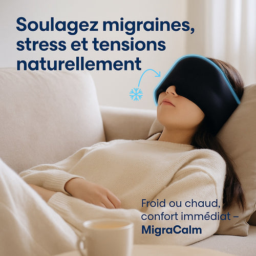 MigraCalm – Casque Thérapeutique Froid & Chaud
